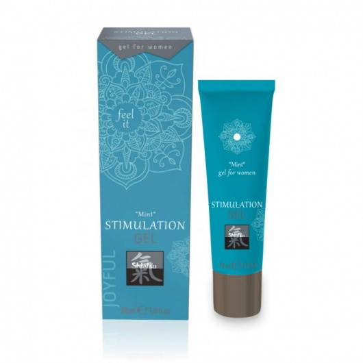 Возбуждающий интимный гель STIMULATION GEL Mint - 30 мл. - Shiatsu - купить с доставкой в Обнинске