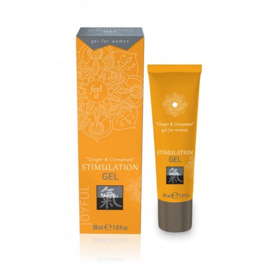 Возбуждающий интимный гель STIMULATION GEL Ginger   Cinnamon - 30 мл. - Shiatsu - купить с доставкой в Обнинске