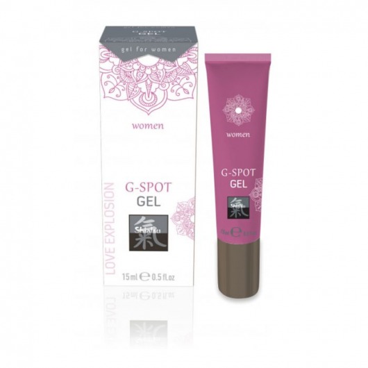 Возбуждающий интимный гель G-SPOT GEL - 15 мл. - Shiatsu - купить с доставкой в Обнинске