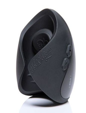 Черный инновационный мужской вибратор PULSE SOLO ESSENTIAL - Hot Octopuss - в Обнинске купить с доставкой