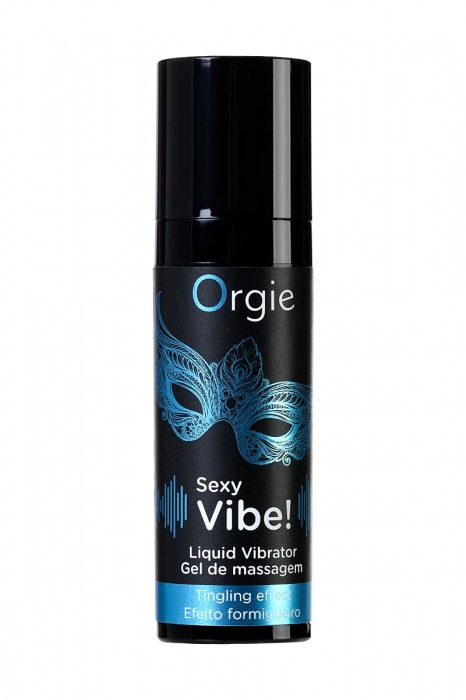 Гель для массажа ORGIE Sexy Vibe Liquid Vibrator с эффектом вибрации - 15 мл. - ORGIE - купить с доставкой в Обнинске