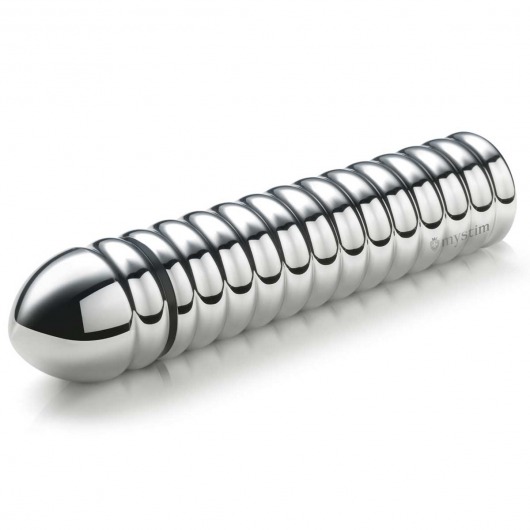 Рельефный фаллос для интенсивного электросекса Groovey George - 20 см. - MyStim - купить с доставкой в Обнинске