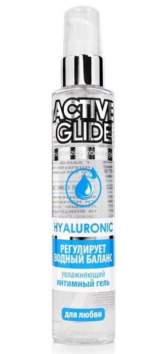 Увлажняющий интимный гель Active Glide Hyaluronic - 100 гр. - Биоритм - купить с доставкой в Обнинске