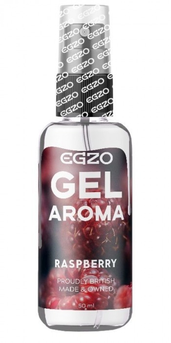 Интимный лубрикант EGZO AROMA с ароматом малины - 50 мл. - EGZO - купить с доставкой в Обнинске