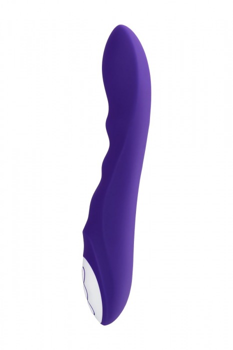 Нереалистичный фиолетовый вибратор SYRIN - 21 см. - ToyFa