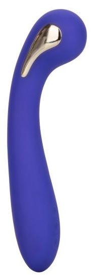 Фиолетовый вибромассажер с электростимуляцией Intimate Estim Petite G Wand - 19 см. - California Exotic Novelties - купить с доставкой в Обнинске