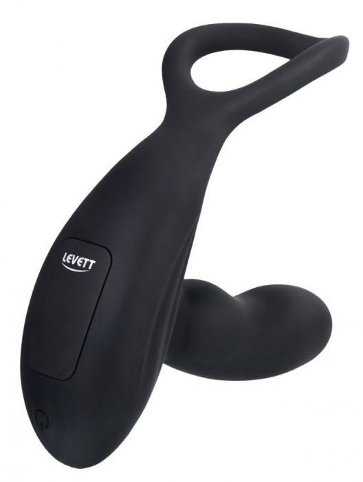 Черный стимулятор простаты Maud с вибрацией - Levett - в Обнинске купить с доставкой