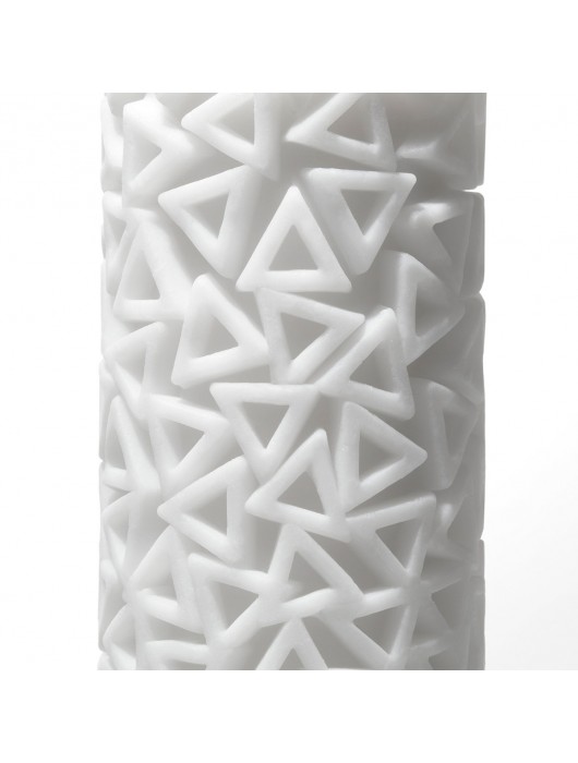 Белый 3D мастурбатор PILE - Tenga - в Обнинске купить с доставкой