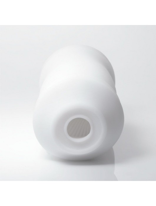 Белый 3D мастурбатор PILE - Tenga - в Обнинске купить с доставкой