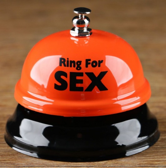 Настольный звонок RING FOR SEX - Сима-Ленд - купить с доставкой в Обнинске