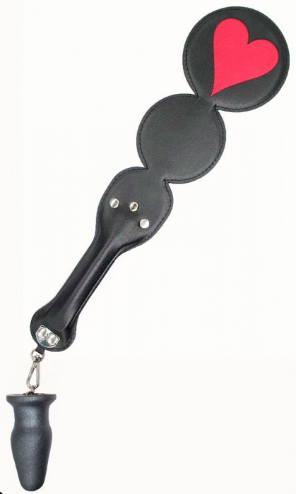 Шлёпалка  Черви  с анальным плагом - LOVETOY (А-Полимер) - купить с доставкой в Обнинске