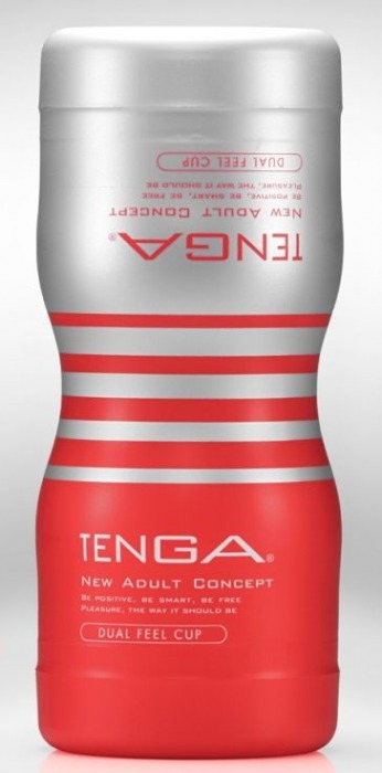 Мастурбатор TENGA Dual Sensation Cup - Tenga - в Обнинске купить с доставкой