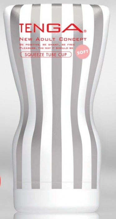 Мастурбатор TENGA Squeeze Tube Cup Soft - Tenga - в Обнинске купить с доставкой