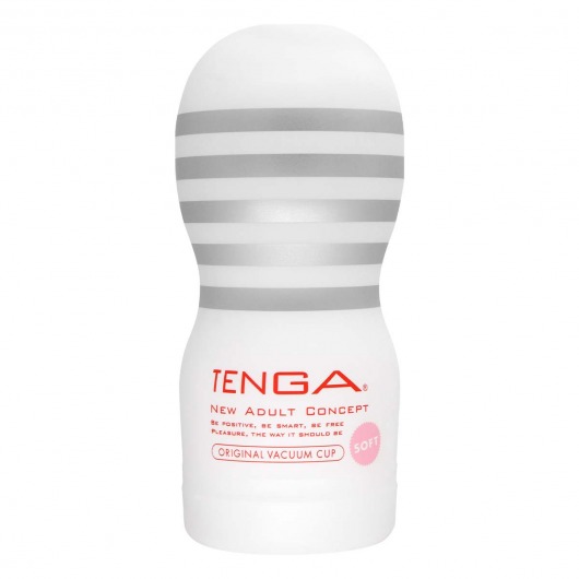 Мастурбатор TENGA Original Vacuum Cup Soft - Tenga - в Обнинске купить с доставкой