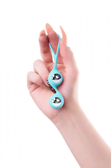 Голубые вагинальные шарики Futa - ToyFa