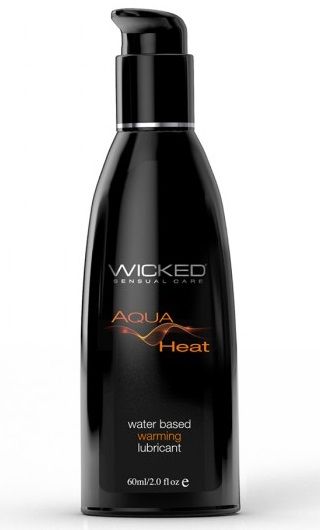 Согревающий лубрикант на водной основе Wicked AQUA HEAT - 60 мл. - Wicked - купить с доставкой в Обнинске