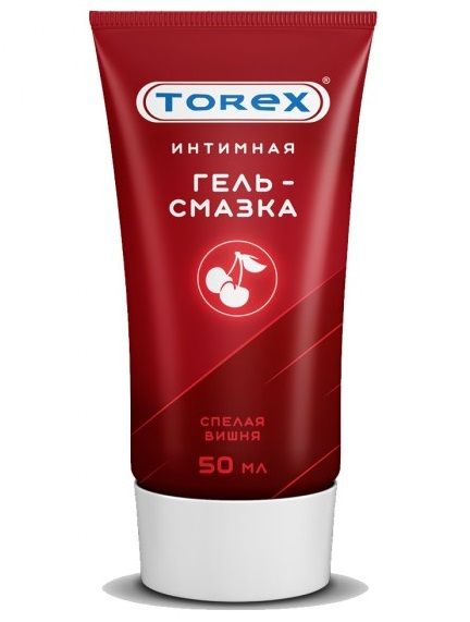 Смазка на водной основе TOREX  Спелая вишня  - 50 мл. - Torex - купить с доставкой в Обнинске