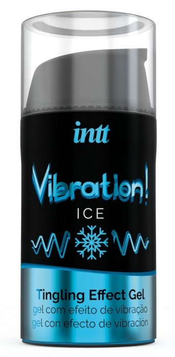 Жидкий интимный гель с эффектом вибрации Vibration! Ice - 15 мл. - INTT - купить с доставкой в Обнинске