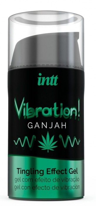 Жидкий интимный гель с эффектом вибрации Vibration! Ganjah - 15 мл. - INTT - купить с доставкой в Обнинске