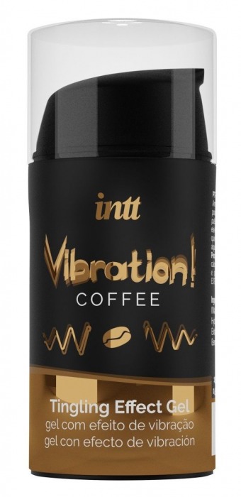 Жидкий интимный гель с эффектом вибрации Vibration! Coffee - 15 мл. - INTT - купить с доставкой в Обнинске