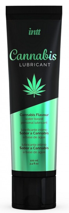 Интимный гель на водной основе Cannabis Lubricant - 100 мл. - INTT - купить с доставкой в Обнинске