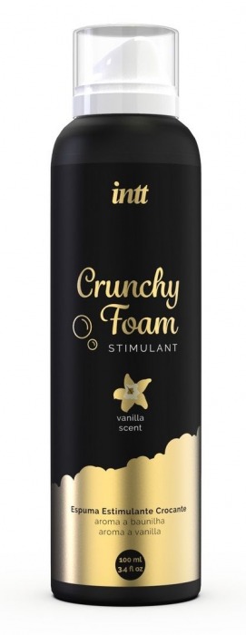 Пенка для массажа Crunchy Foam Stimulant Vanilla - 100 мл. - INTT - купить с доставкой в Обнинске