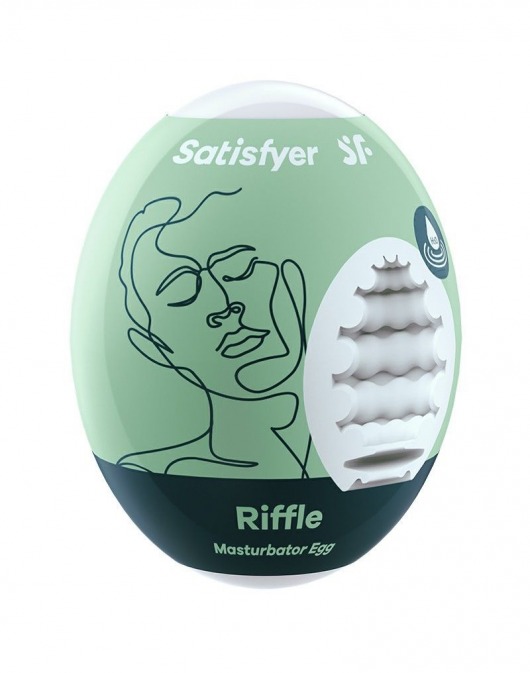 Мастурбатор-яйцо Satisfyer Riffle Mini Masturbator - Satisfyer - в Обнинске купить с доставкой