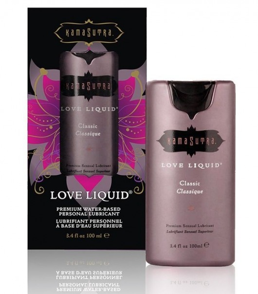 Лубрикант на водной основе Love Liquid Classic Lubricant - 100 мл. - Kama Sutra - купить с доставкой в Обнинске