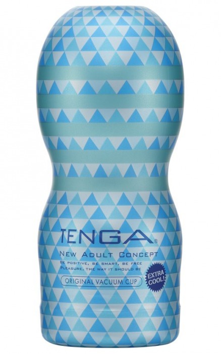 Мастурбатор с охлаждающей смазкой TENGA Original Vacuum Cup Extra Cool - Tenga - в Обнинске купить с доставкой