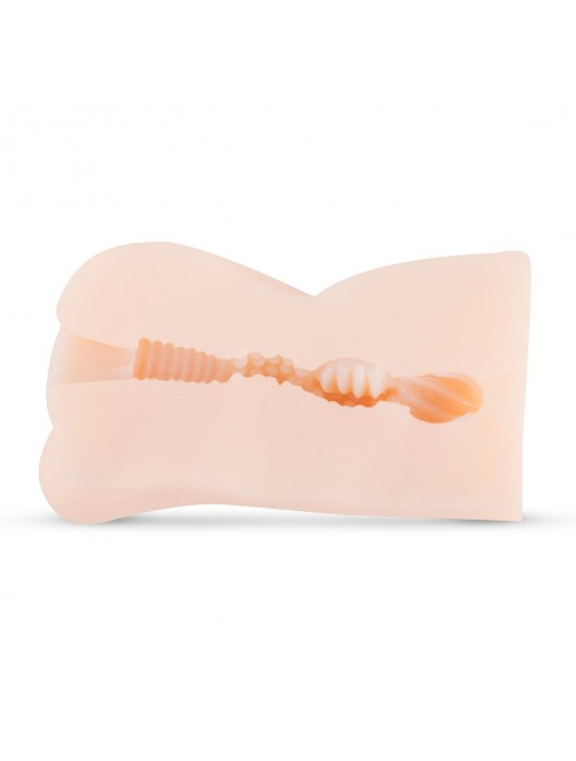 Телесный мастурбатор-вагина Claire Robson Masturbator - Friend with Benefits - в Обнинске купить с доставкой