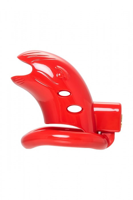 Красный мужской пояс верности из пластика - ToyFa - купить с доставкой в Обнинске