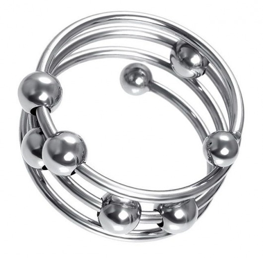 Большое металлическое кольцо под головку пениса - ToyFa - купить с доставкой в Обнинске