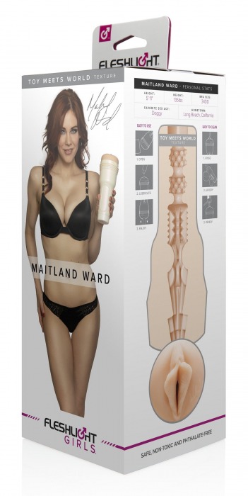 Мастурбатор-вагина Fleshlight Girls - Maitland Ward Toy Meets World - Fleshlight - в Обнинске купить с доставкой