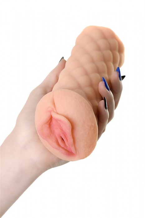 Телесный мастурбатор-вагина Elegance.002 с вибрацией - KOKOS - в Обнинске купить с доставкой