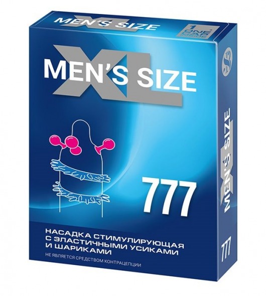 Стимулирующая насадка на пенис MEN SIZE 777 - Sitabella - в Обнинске купить с доставкой