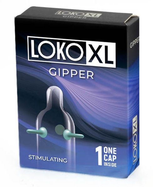 Стимулирующая насадка на пенис LOKO XL GIPPER - Sitabella - в Обнинске купить с доставкой