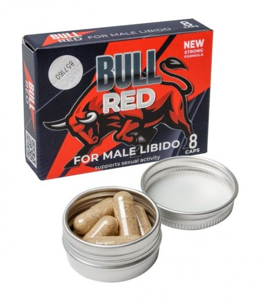 Пищевой концентрат для мужчин BULL RED - 8 капсул - Sitabella - купить с доставкой в Обнинске