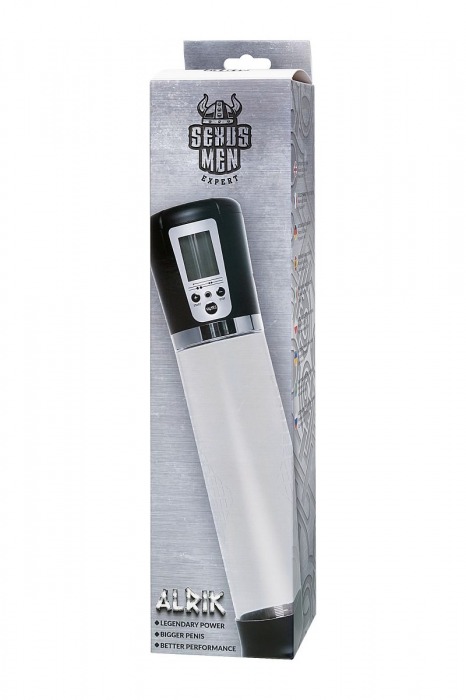 Прозрачная автоматическая помпа для пениса Alrik - Sexus - в Обнинске купить с доставкой Прозрачная автоматическая помпа для пениса Alrik - Sexus - в Обнинске купить с доставкой