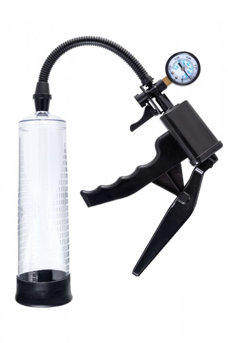 Прозрачная механическая помпа для пениса Viggo - Sexus - в Обнинске купить с доставкой