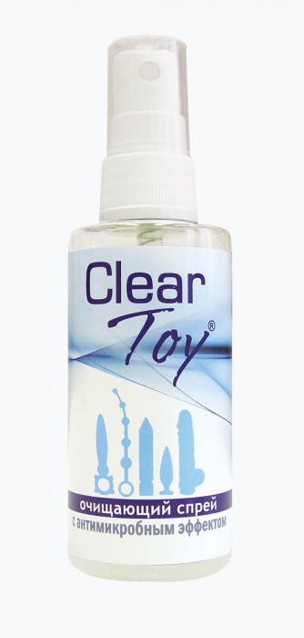 Очищающий спрей Clear Toy с антимикробным эффектом - 100 мл. - Биоритм - купить с доставкой в Обнинске