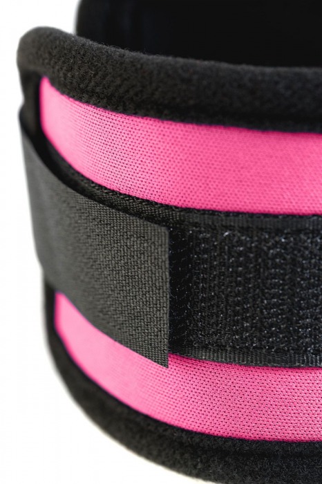 Оковы на ноги из неопрена розового цвета - ToyFa - купить с доставкой в Обнинске