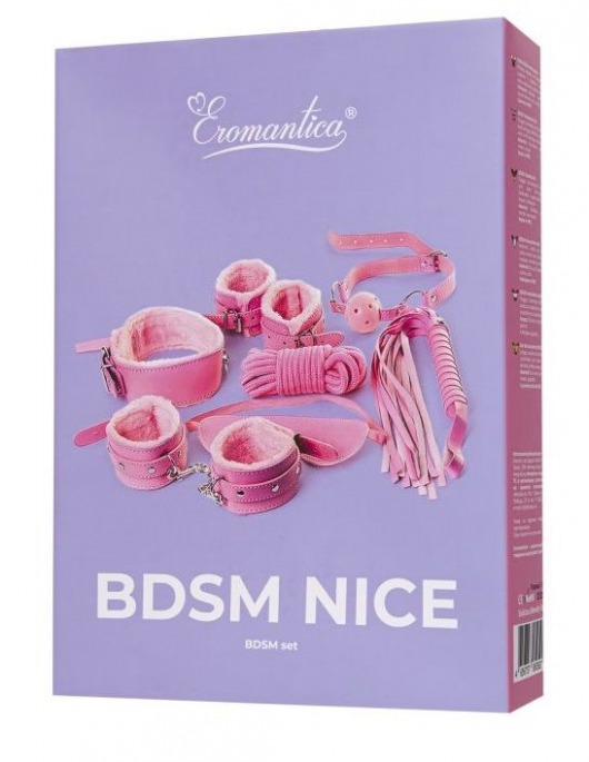 Набор для ролевых игр BDSM Nice - Eromantica - купить с доставкой в Обнинске