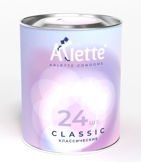 Классические презервативы Arlette Classic - 24 шт. - Arlette - купить с доставкой в Обнинске