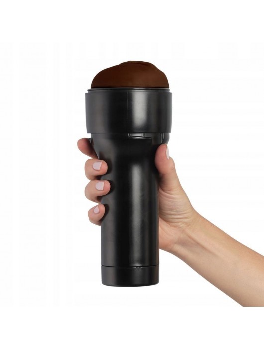 Темнокожий мастурбатор-вагина Feel Stroker - Kiiroo - в Обнинске купить с доставкой