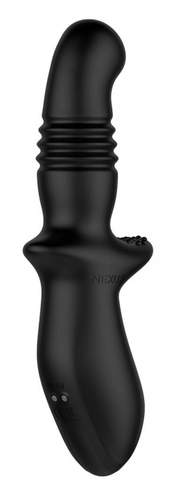 Черный вибромассажер простаты Nexus Thrust с возвратно-поступательными движениями - Nexus Range - в Обнинске купить с доставкой