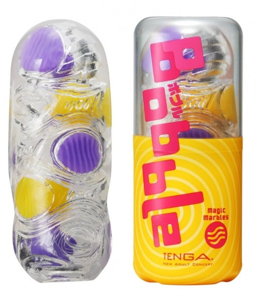 Мастурбатор Tenga Bobble Magic Marbles - Tenga - в Обнинске купить с доставкой