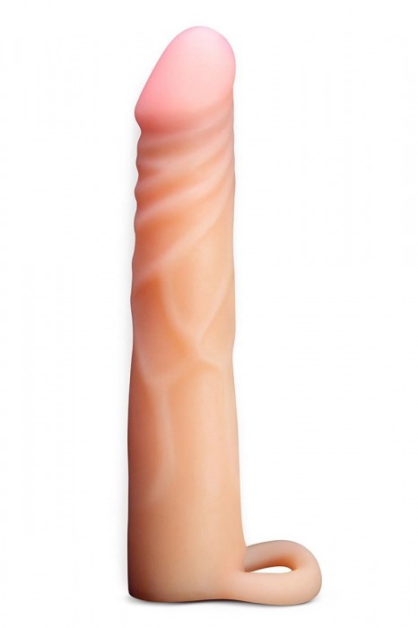 Телесная насадка на пенис Cock Xtender - 17,7 см. - Blush Novelties - в Обнинске купить с доставкой