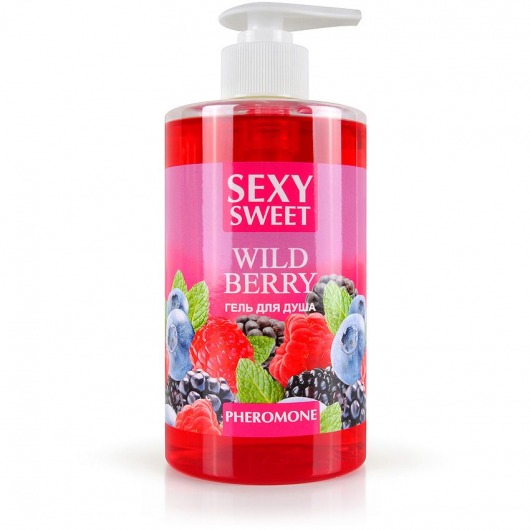 Гель для душа Sexy Sweet Wild Berry с ароматом лесных ягод и феромонами - 430 мл. -  - Магазин феромонов в Обнинске