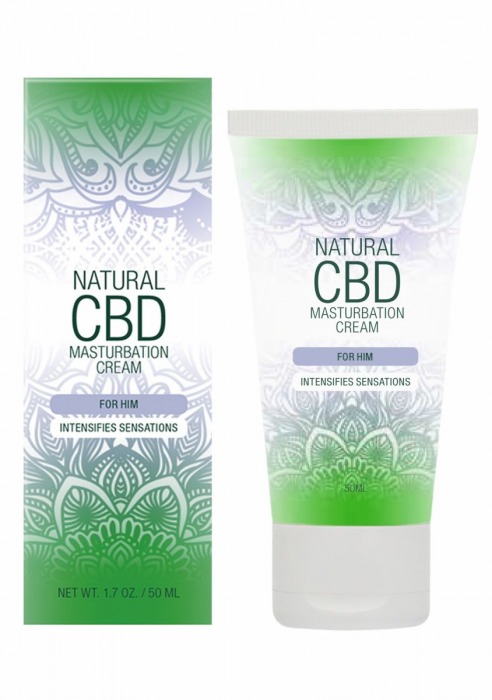 Крем для мастурбации для мужчин Natural CBD Masturbation Cream For Him - 50 мл. - Shots Media BV - купить с доставкой в Обнинске