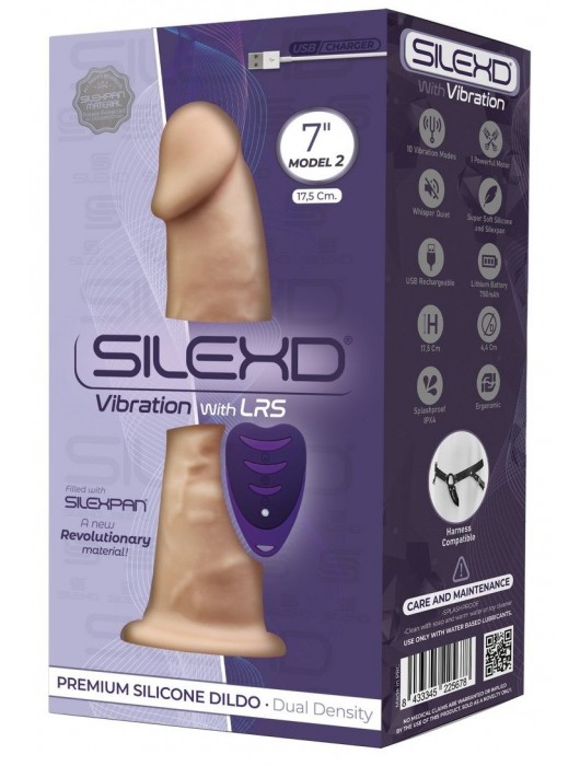 Телесный вибростимулятор-реалистик Model 2 - 17,5 см. - Adrien Lastic